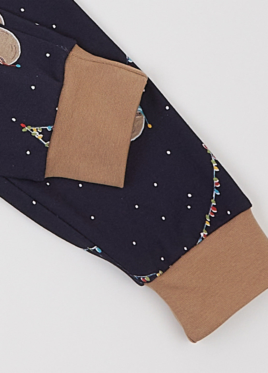 Темно-синя всесезон піжама (лонгслів, штани) лонгслів + брюки ArDoMi