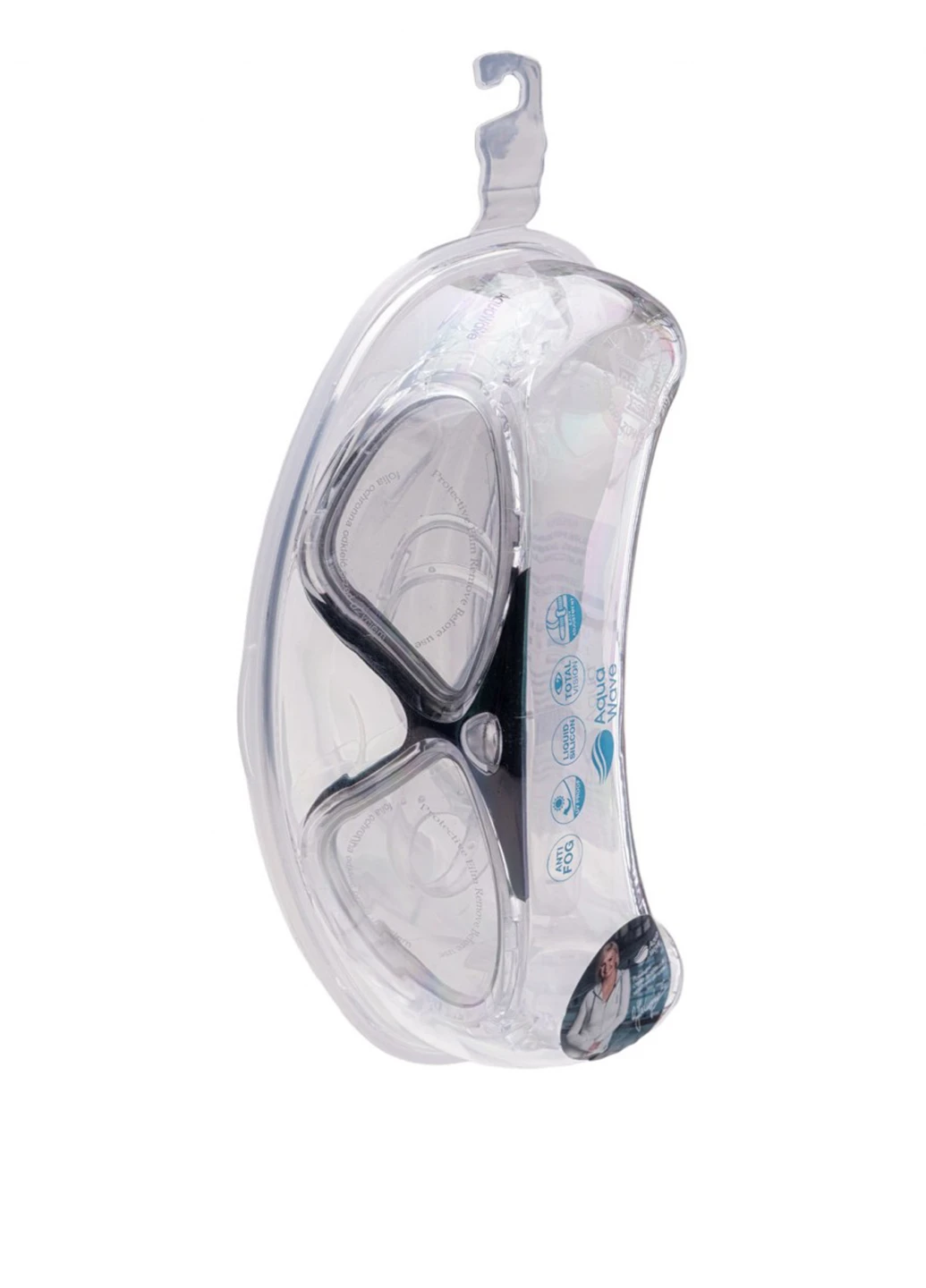 Очки для плавания AquaWave FLIPER-CLEAR/BLK/SMOKE (219108038)
