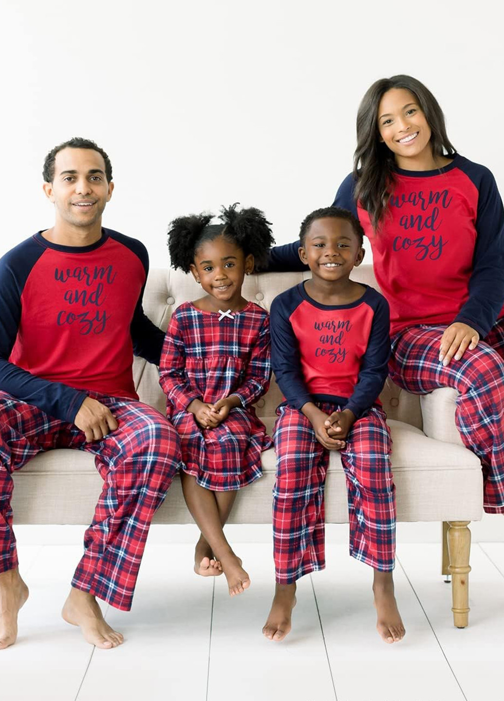 Красная всесезон пижама (реглана, брюки) реглан + брюки SleepytimePjs