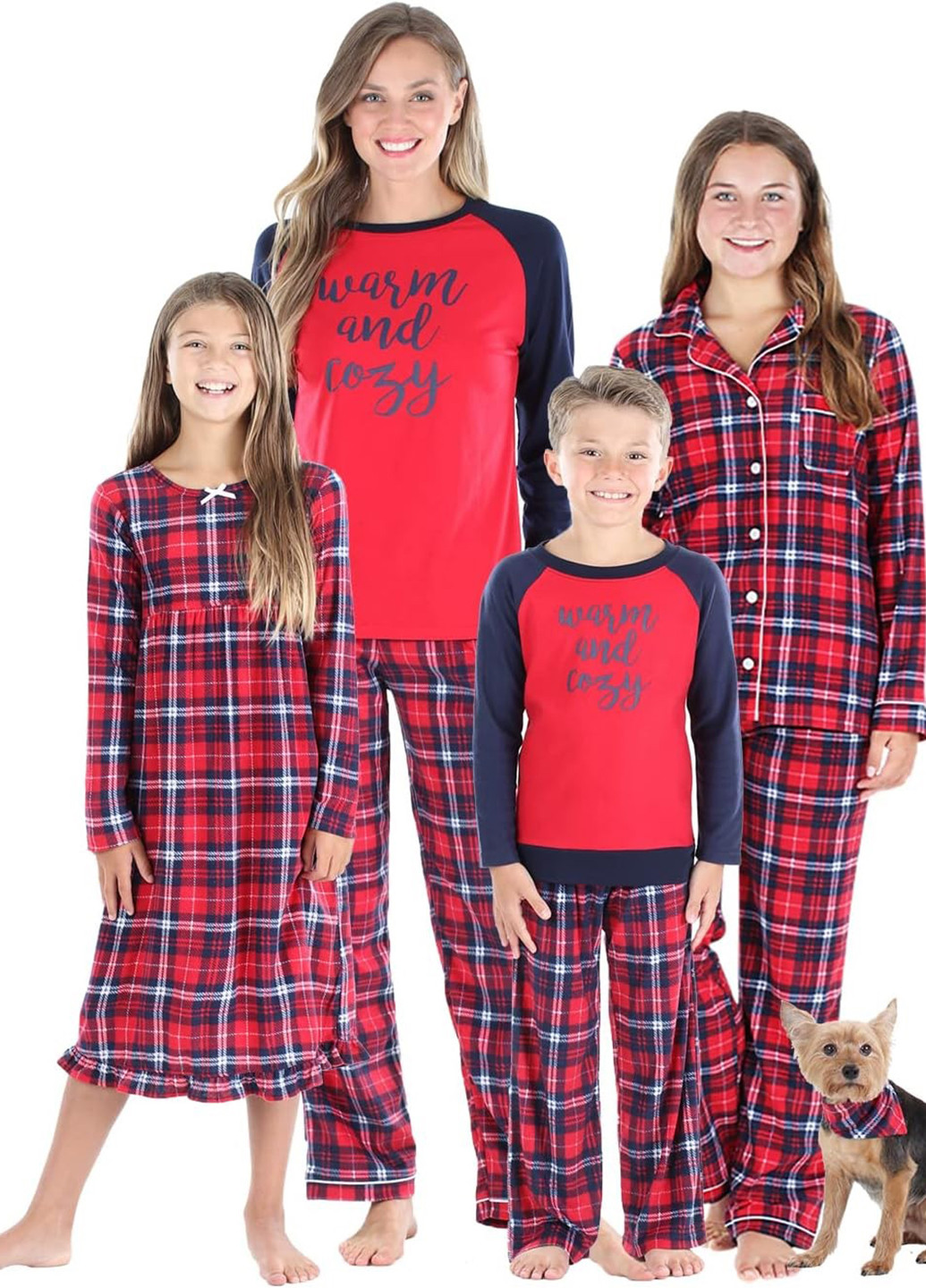 Красная всесезон пижама (реглана, брюки) реглан + брюки SleepytimePjs