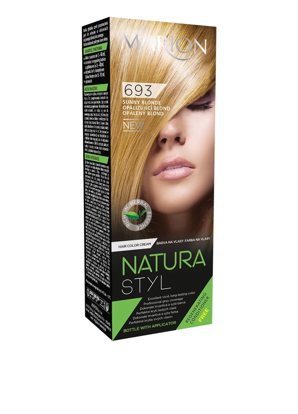 Фарба Natura Styl №693 (переливається блонд), 40 мл Marion (32529192)