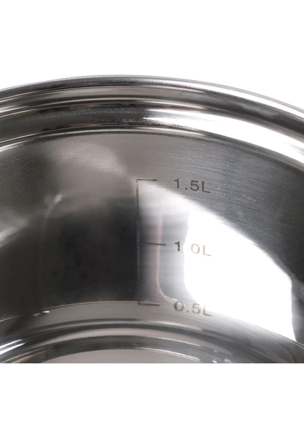 Кастрюля из нержавеющей стали KM-5620S 3.8 л 20 см Kamille (253627981)