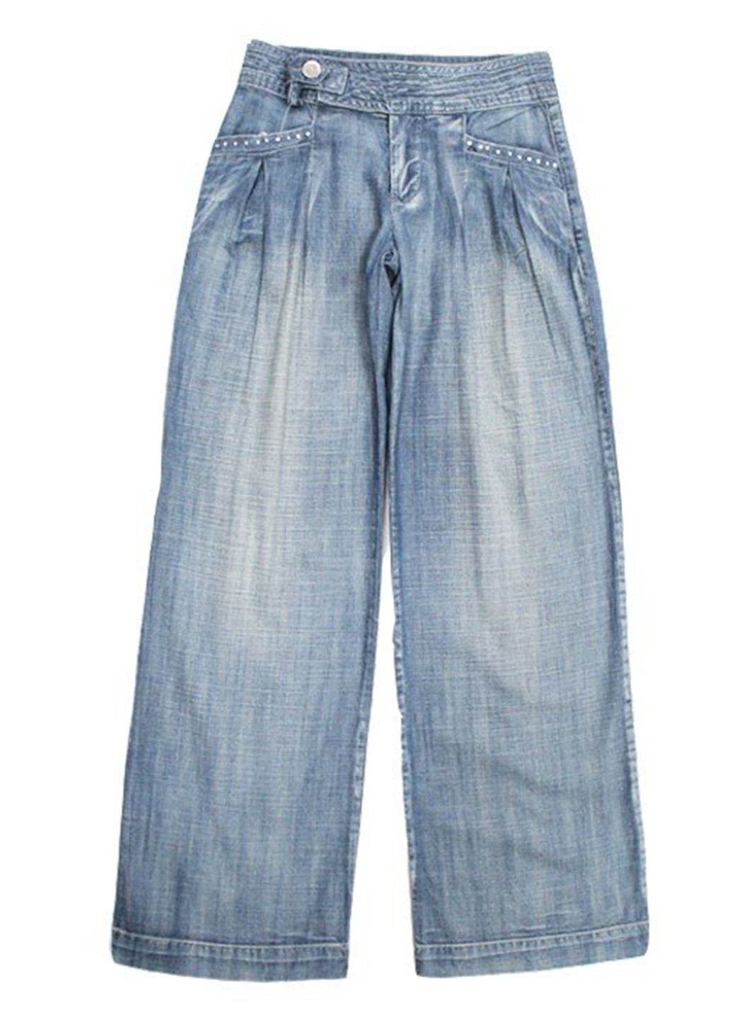Джинси Himunssa блакитні джинсові бавовна