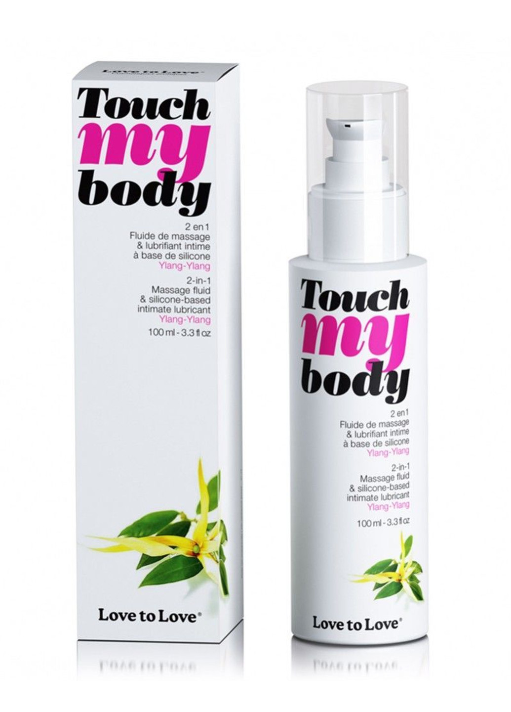 Массажный гель и смазка 2-в-1 TOUCH MY BODY Ylang-Ylang (100 мл) Love To Love (252156165)