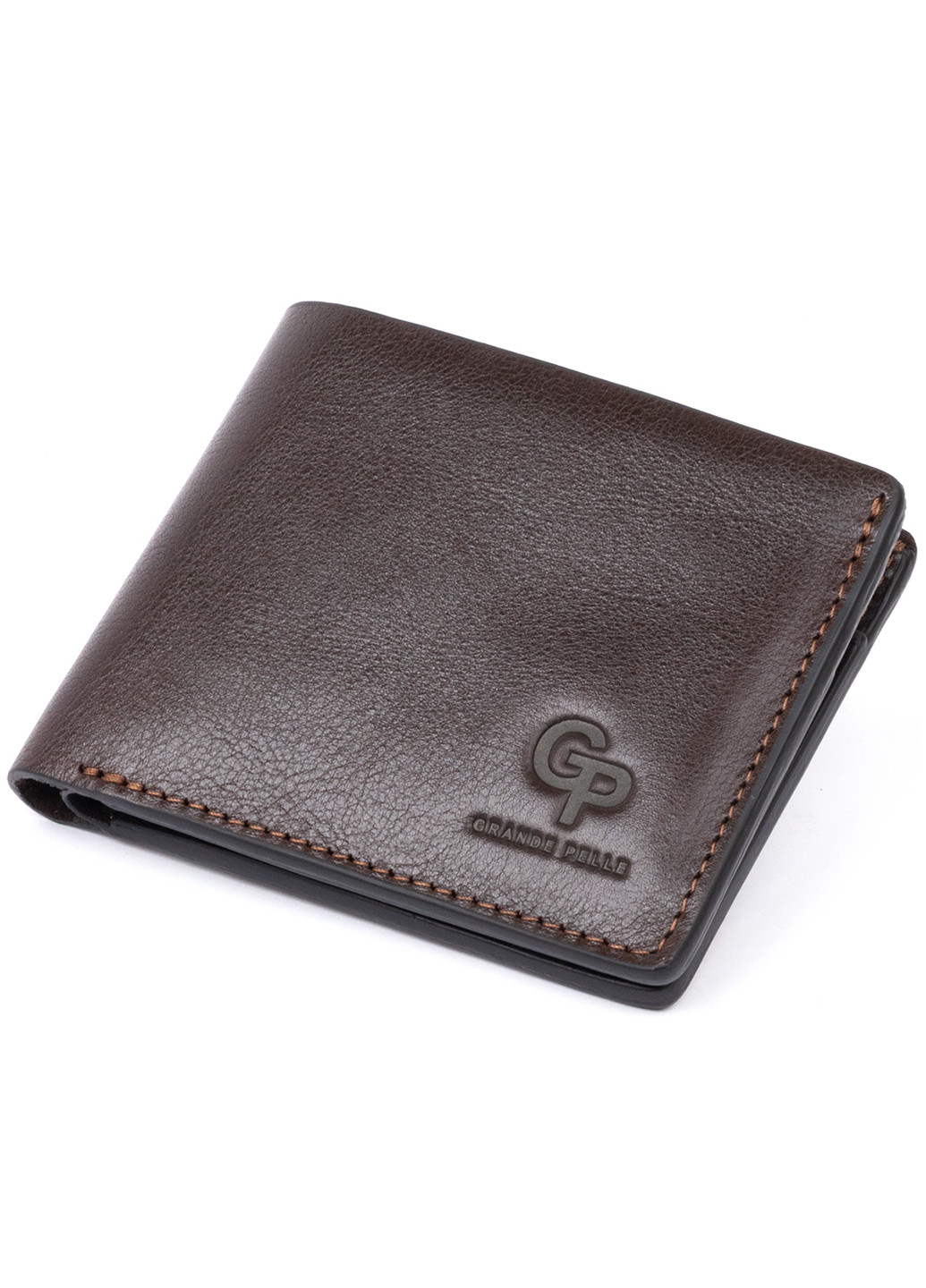 Шкіряний гаманець 11х8,9х1 см Grande Pelle (253491262)