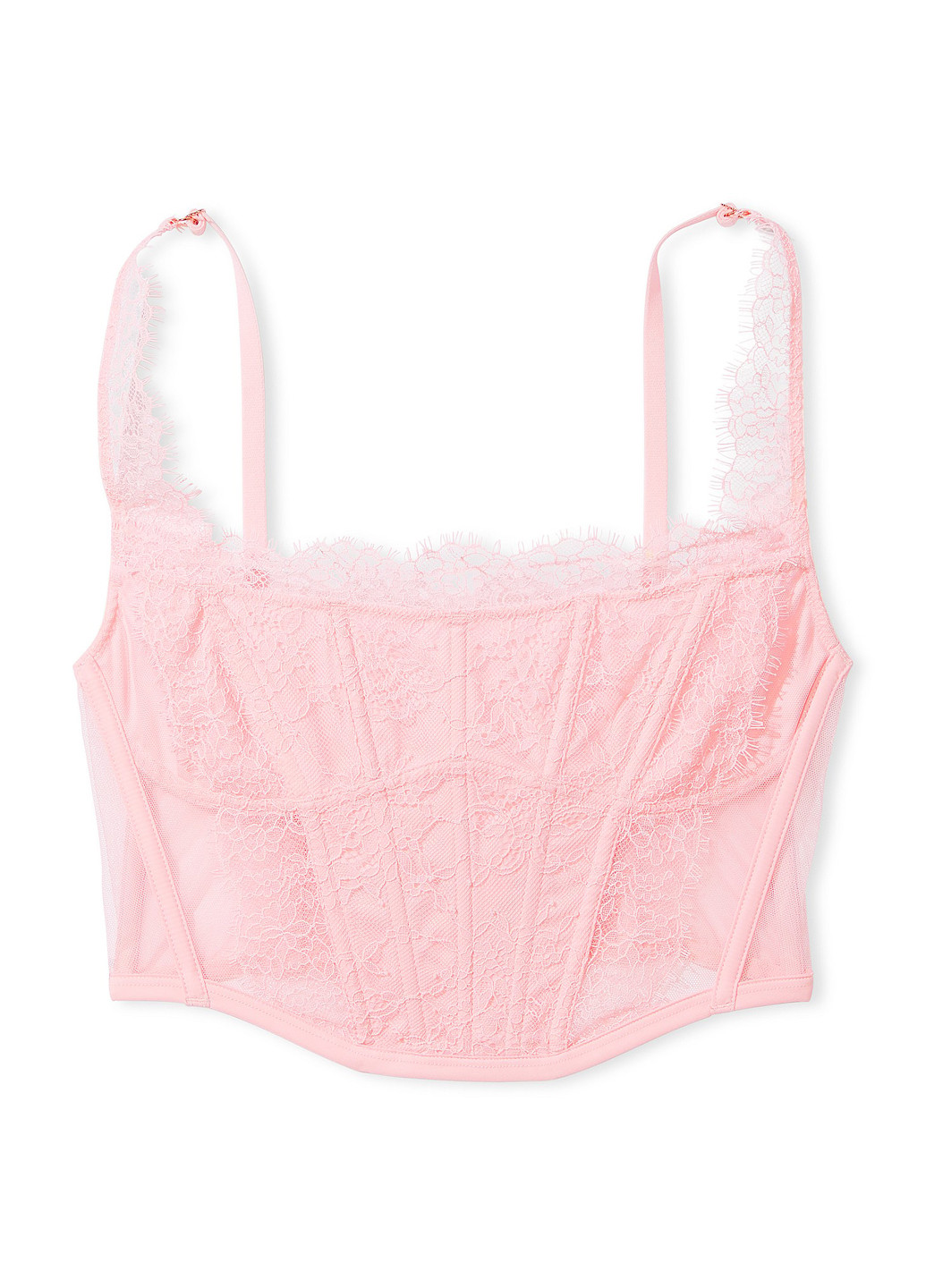 Светло-розовый демисезонный комплект (бюстгальтер, трусики) Victoria's Secret