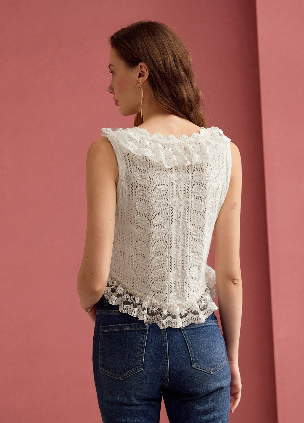 Біла блузка SHEIN