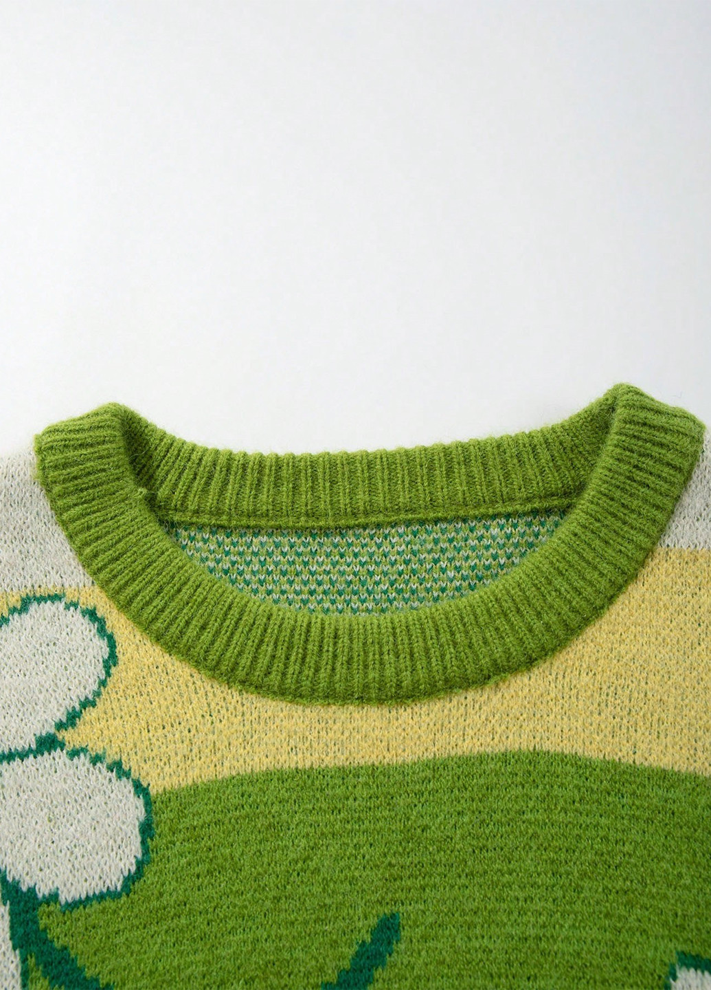 Зелений демісезонний джемпер джемпер SHEIN