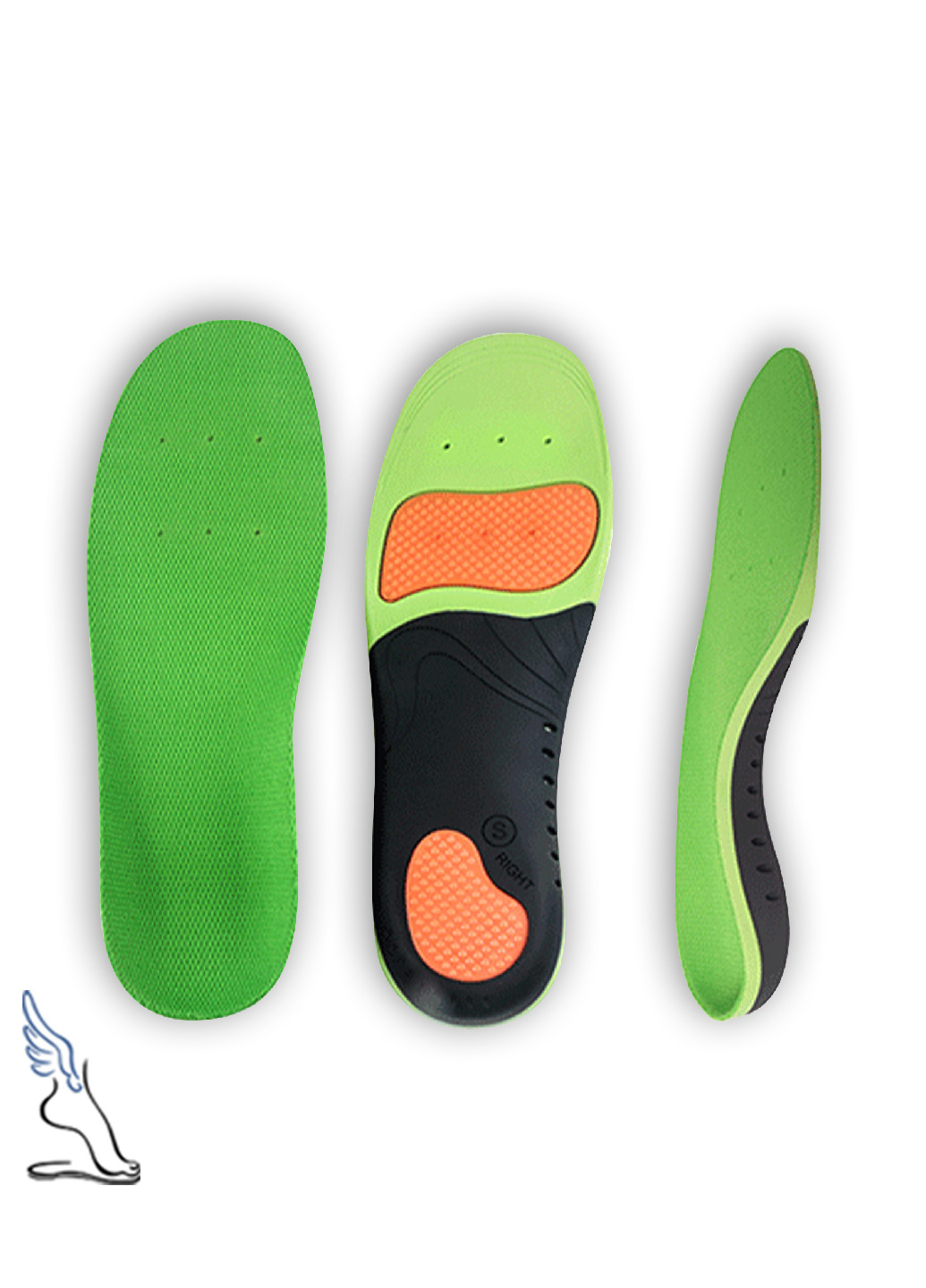 Високоякісні м'які устілки для взуття з підтримкою фасції підошви 41.5-40р (26.5-25 см) No Brand (252290421)