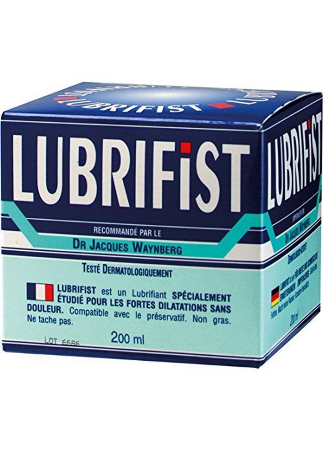 Гуcта змазка для фістингу і анального сексу LUBRIFIST (200 мл) на водній основі Lubrix (254734230)
