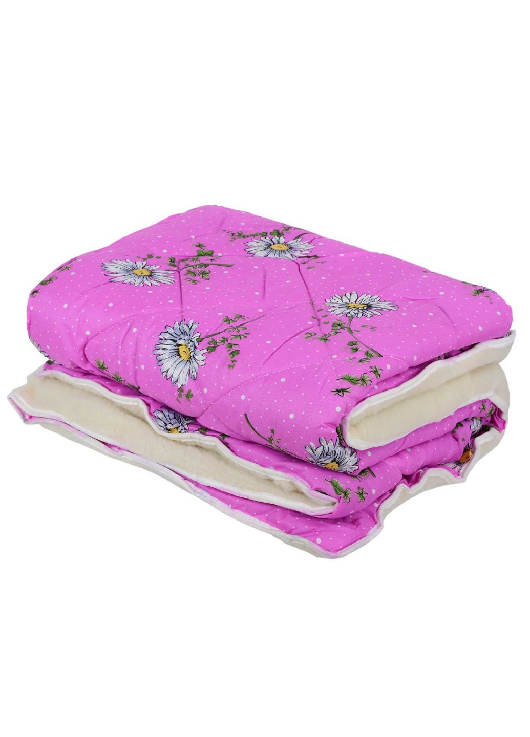 Одеяло ОТКРЫТОЕ овечья шерсть (Поликоттон) Полуторное 150х210 51263 Moda (253614975)