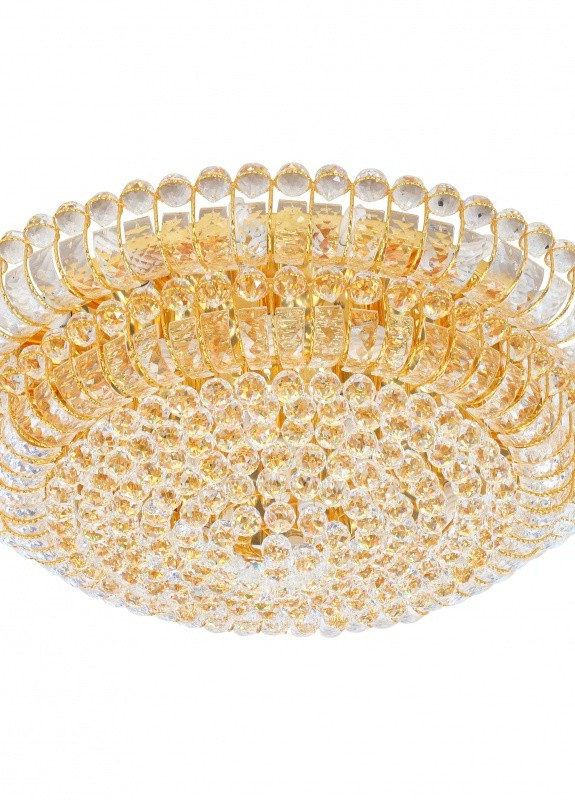 Люстра стельова торт велика кришталева BCL-214S/37 E14 Brille (253887607)