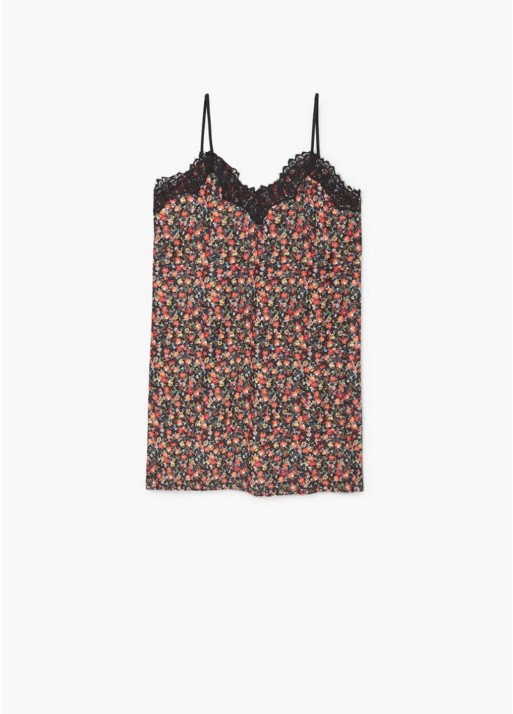 Черное кэжуал платье Mango