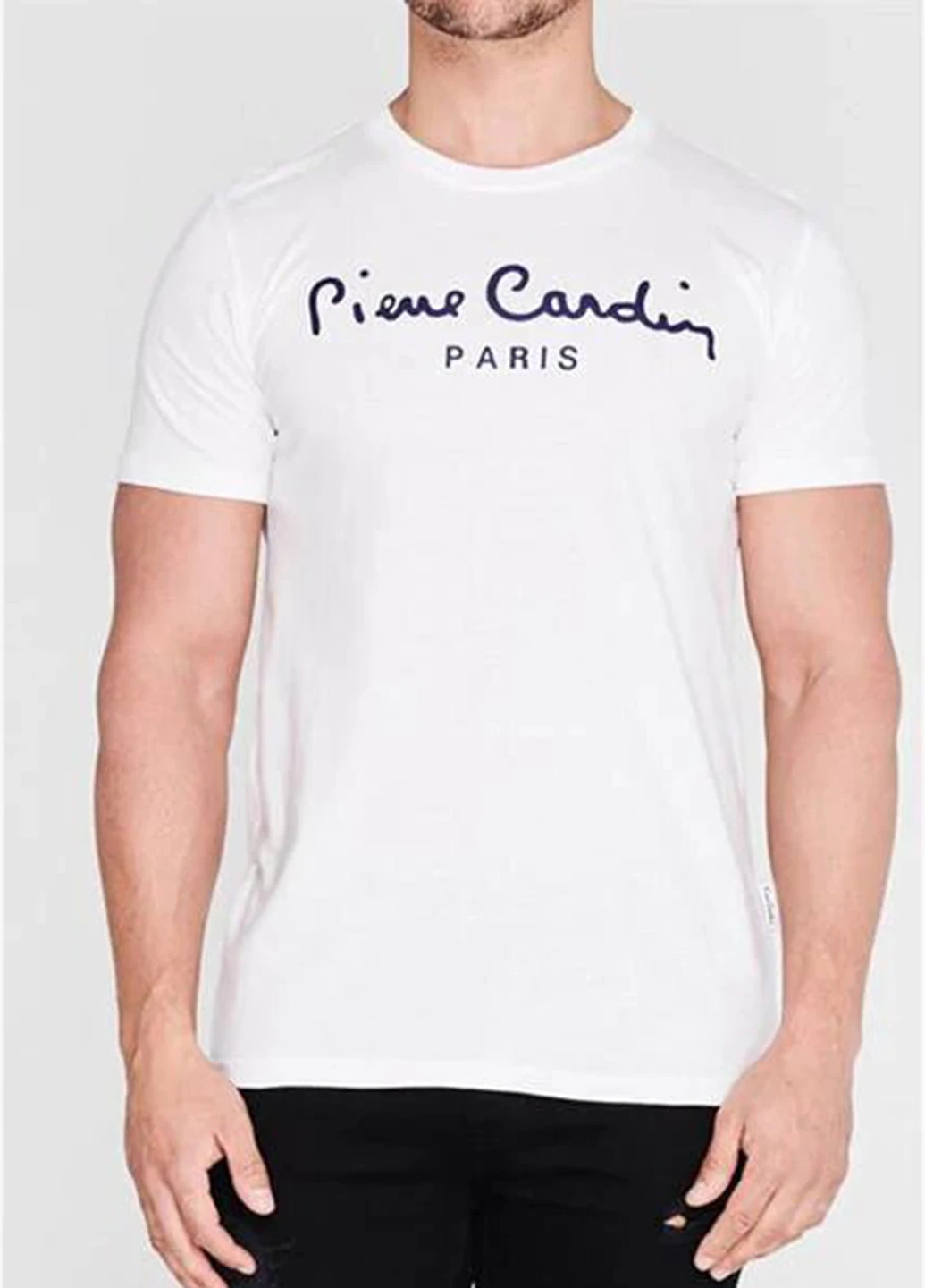 Біла футболка Pierre Cardin