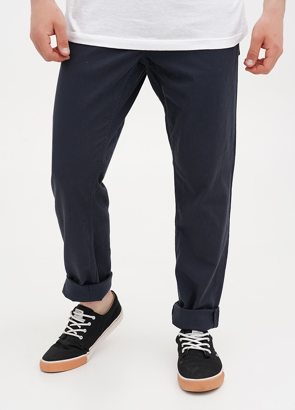 Темно-синие демисезонные прямые джинсы C&A