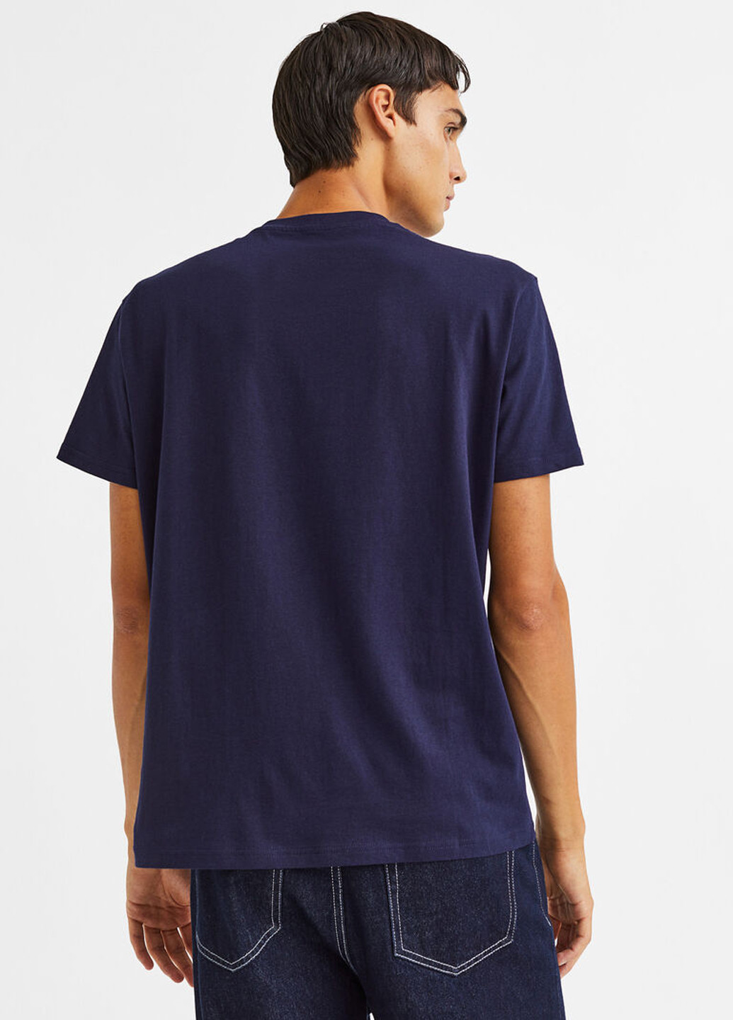 Темно-синя футболка H&M