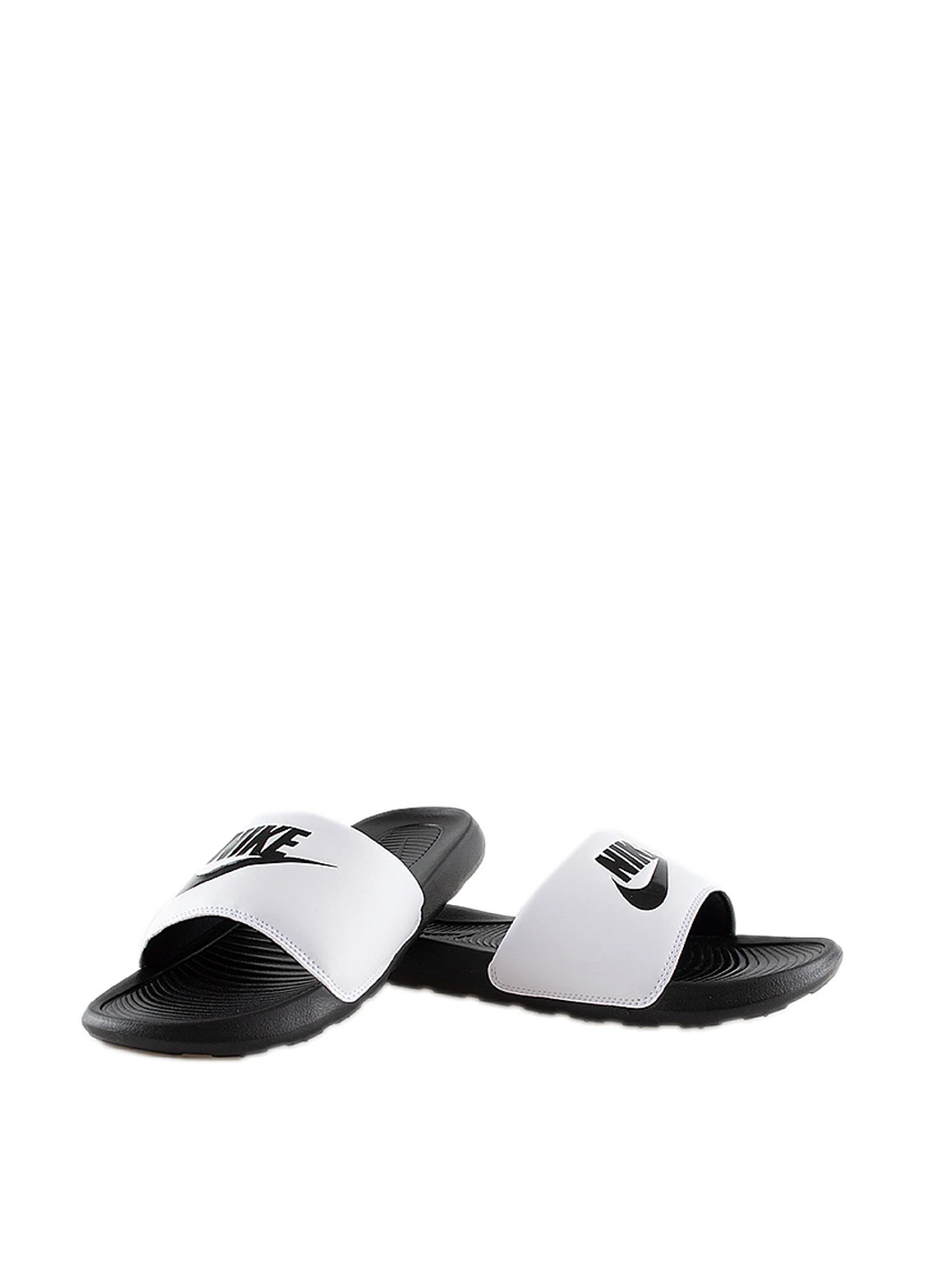 Черно-белые спортивные тапочки victori one slide, шт Nike