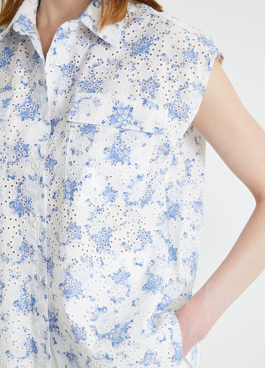 Цветная кэжуал рубашка тай-дай KOTON