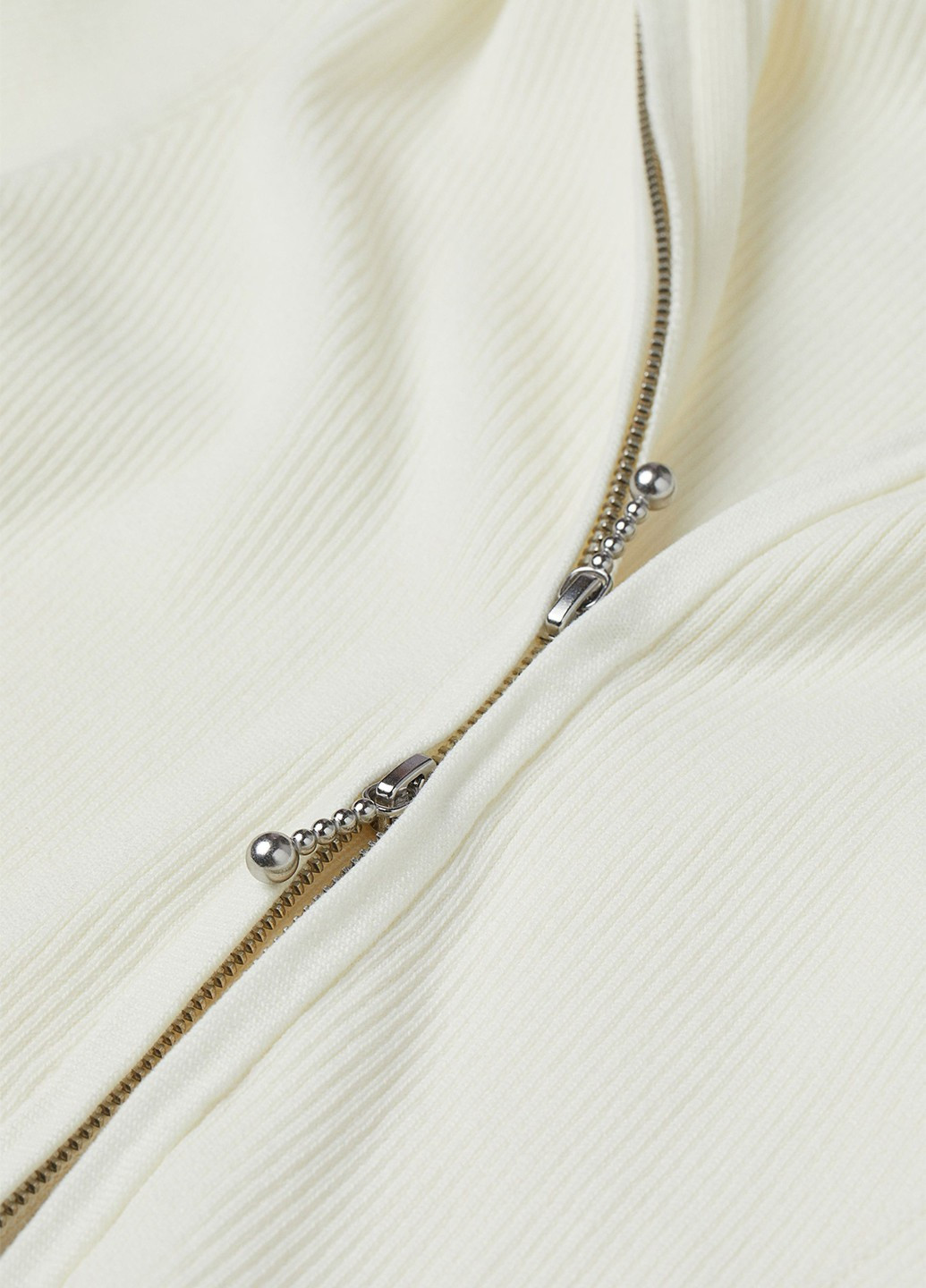 Молочный демисезонный кардиган H&M