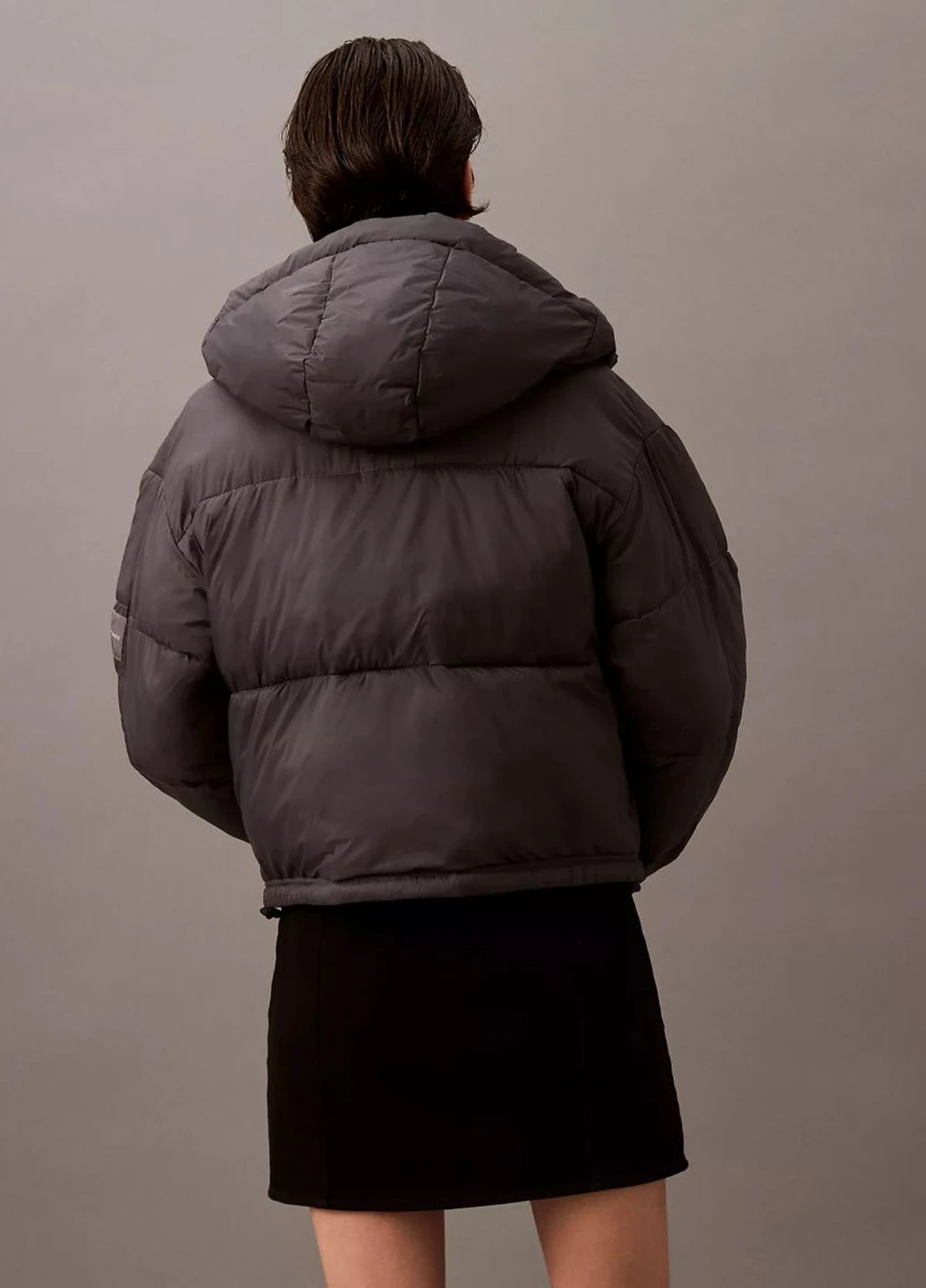 Темно-сіра зимня куртка Calvin Klein