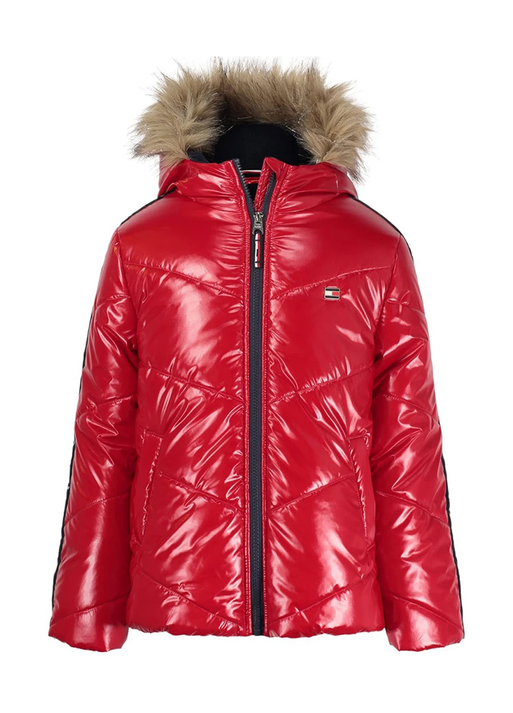 Красная демисезонная куртка Tommy Hilfiger