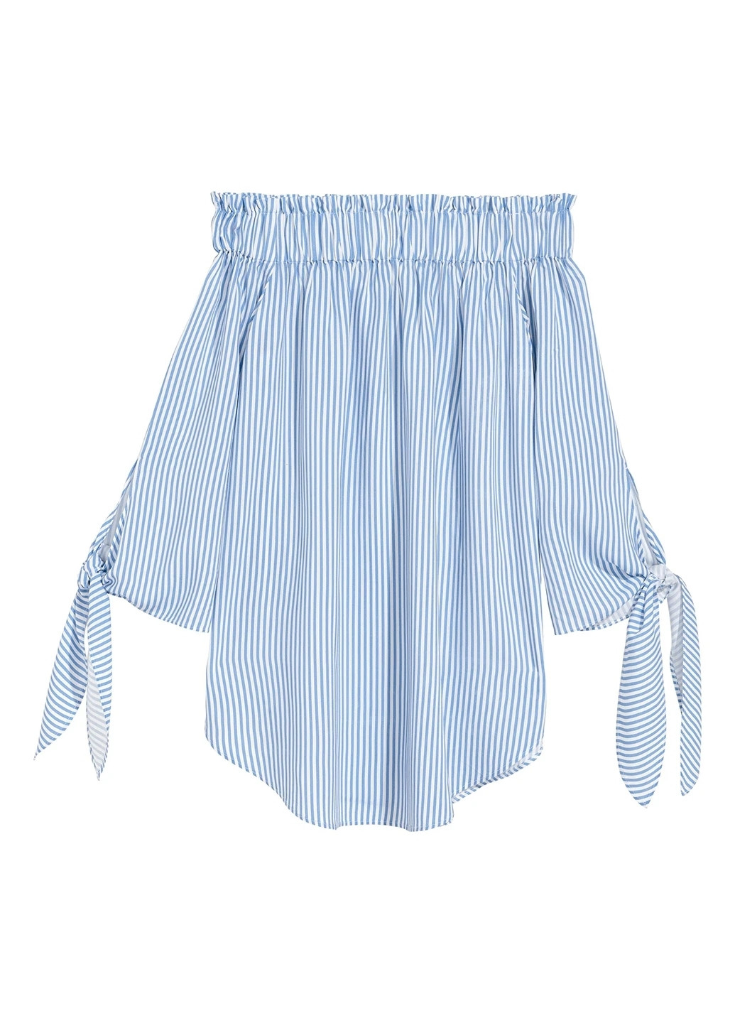 Блакитна блуза H&M