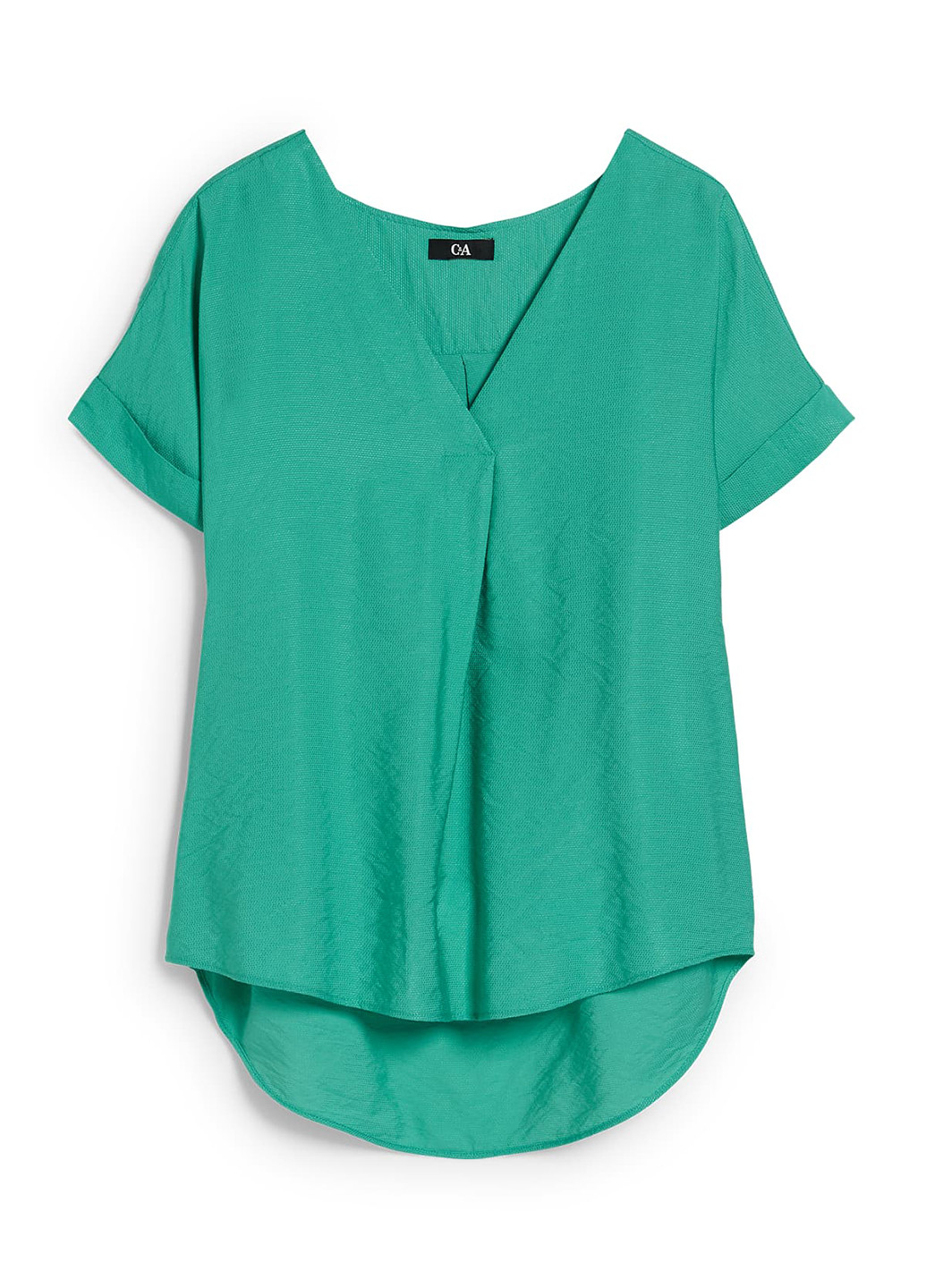 Зелёная блуза C&A