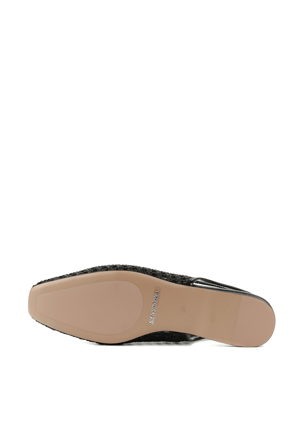 Le'BERDES Туфлі слінгбекі чорний з текстиль, натуральна шкіра, україна — літо (360795588)