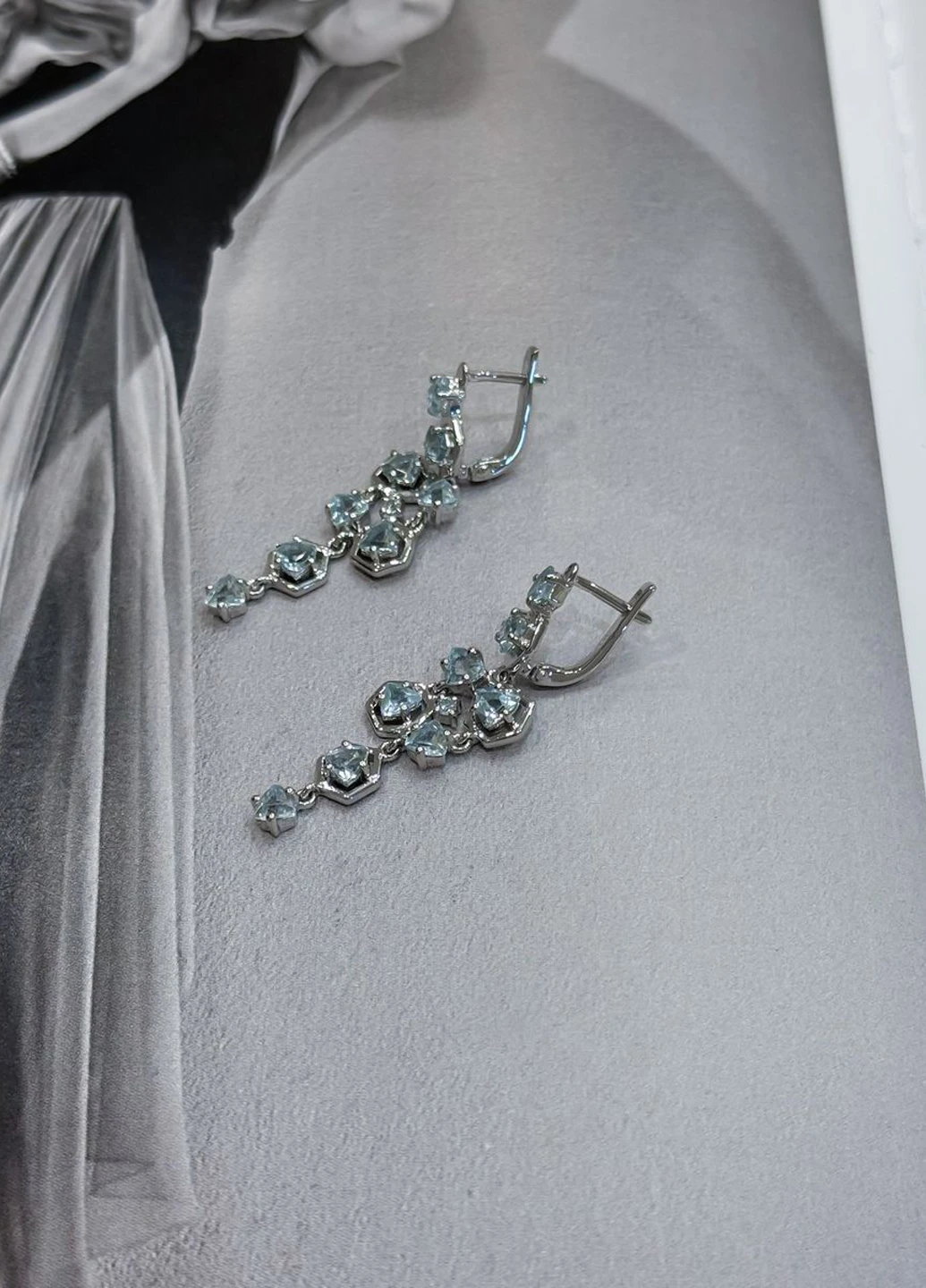 Серьги Silver Flame (307258575)