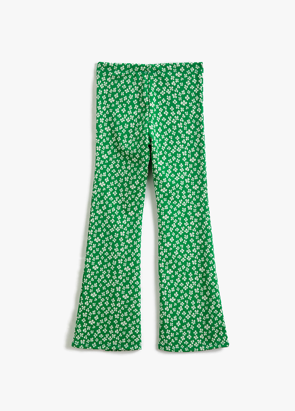 Зеленые кэжуал летние клеш брюки KOTON