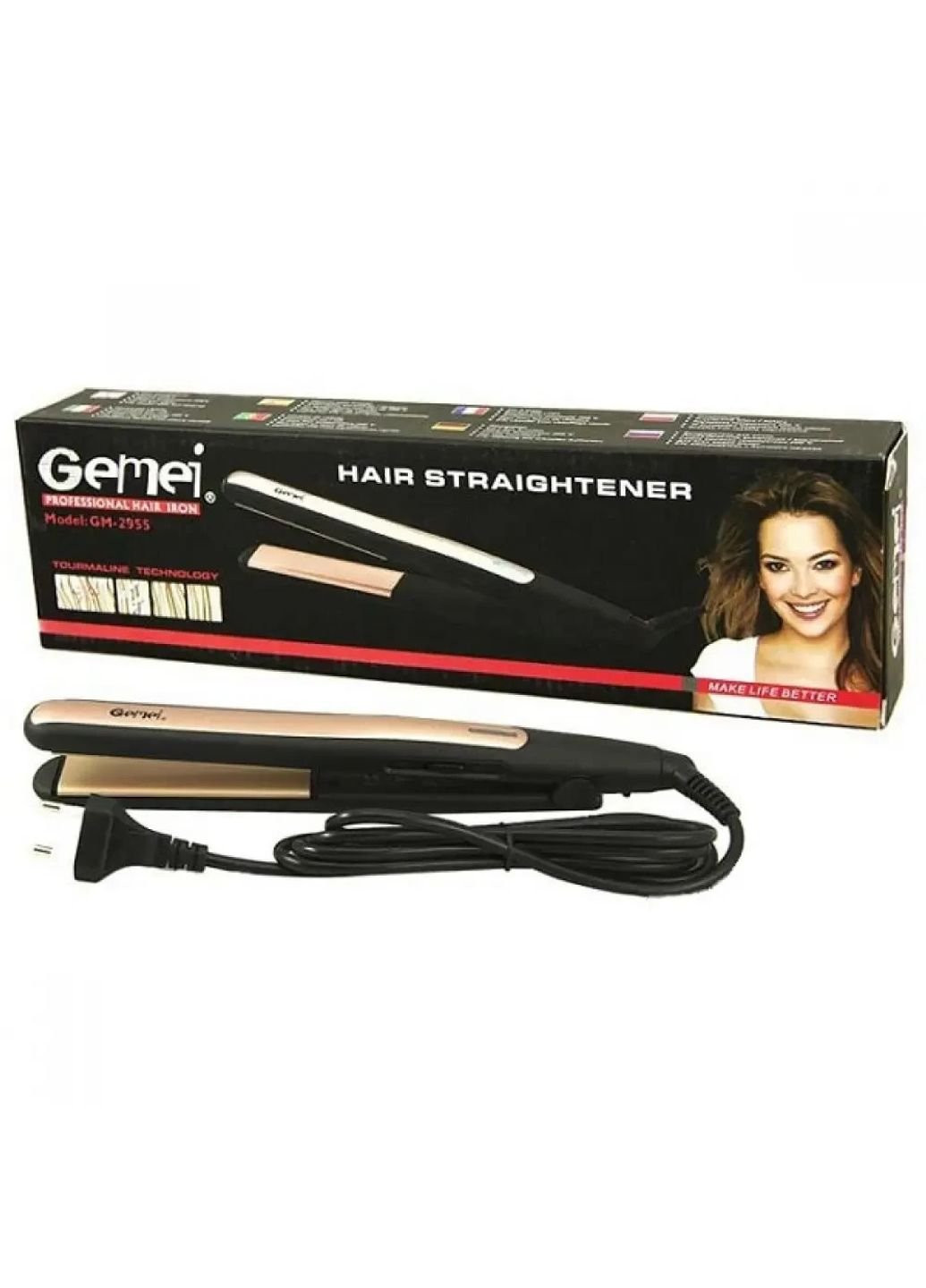 Выпрямитель волос GM-2955-1 45 Вт Gemei (253854163)