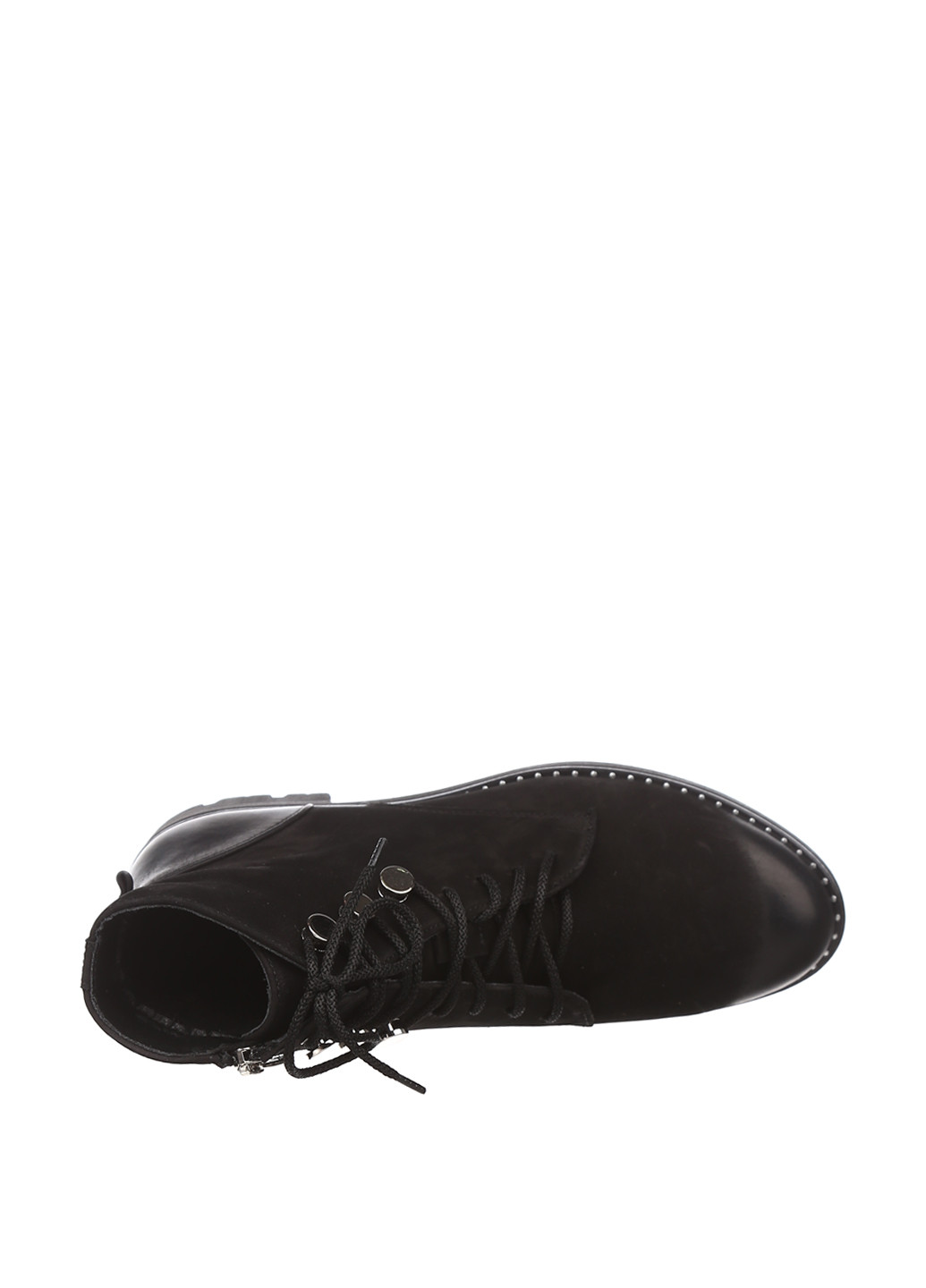Осенние ботинки берцы Maria Tucci со шнуровкой из натурального нубука