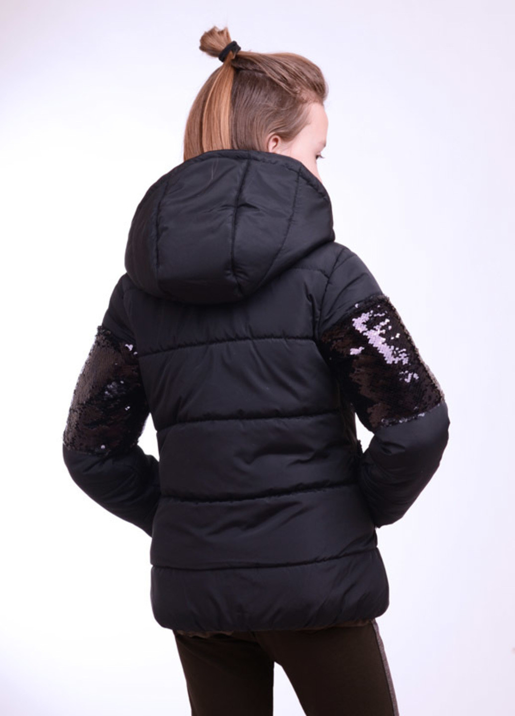 Черная демисезонная демисезонная куртка k05 Luxik куртка-переходник