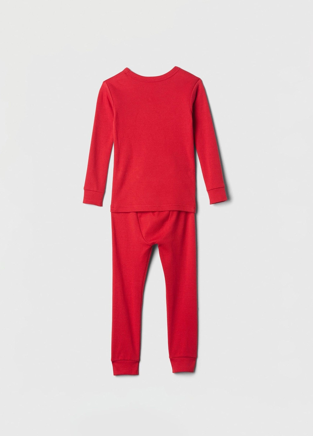 Красная всесезон пижама (лонгслив, брюки) лонгслив + брюки Gap