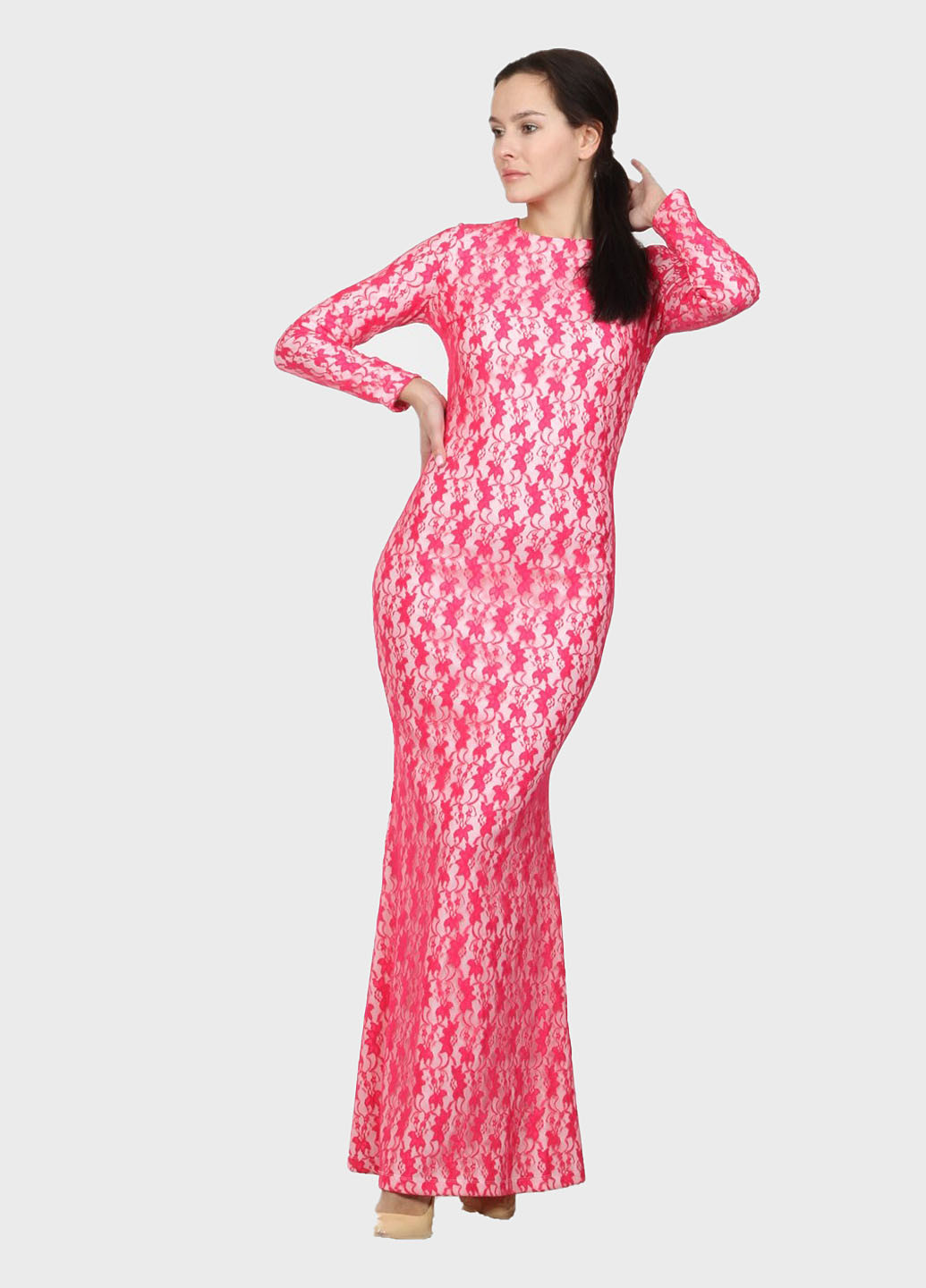 Рожева кежуал плаття, сукня Enna Levoni однотонна