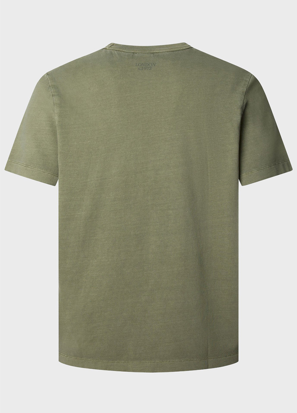 Оливкова футболка Pepe Jeans