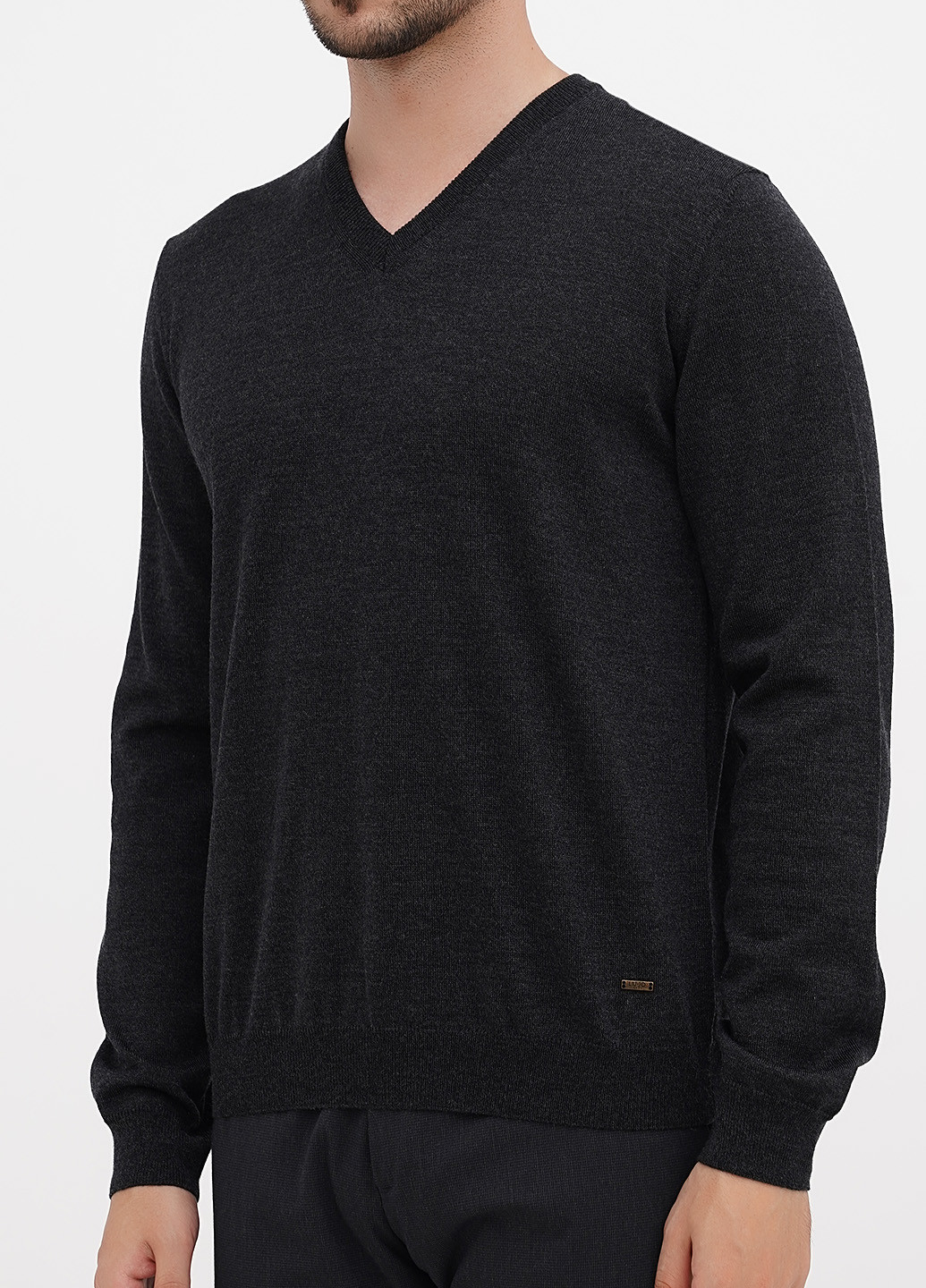 Темно-серый демисезонный пуловер пуловер Liu Jo