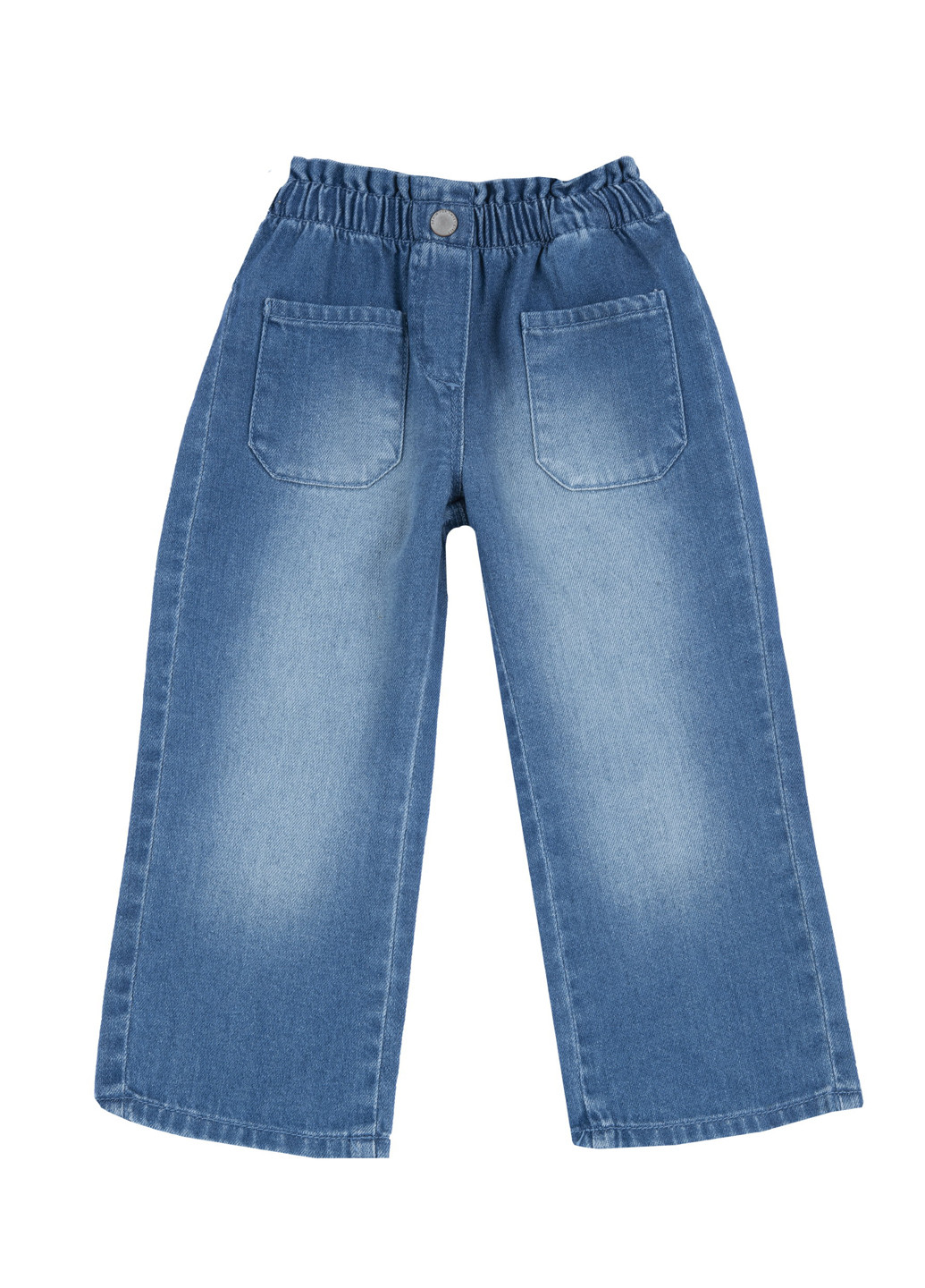 Голубые демисезонные клеш джинсы Chicco