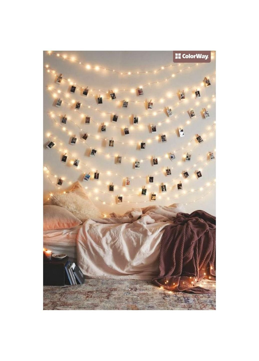 Гирлянда Светодиодная с прищепками для фото 20 LED/3M USB (CW-LCP-20L30BU) Colorway (251193392)