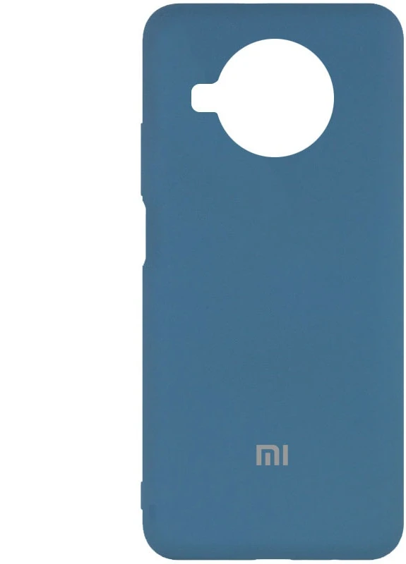 Чохол Silicone Cover My Color Full Protective (A) для Xiaomi Mi 10T Lite / Redmi Note 9 Pro 5G Синій / Navy blue Epik (237824567)