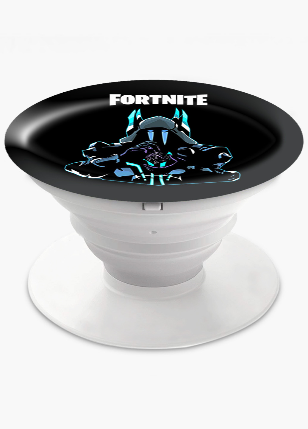 Попсокет (Popsockets) тримач для смартфону Фортнайт (Fortnite) (8754-1195) Чорний MobiPrint (216748446)
