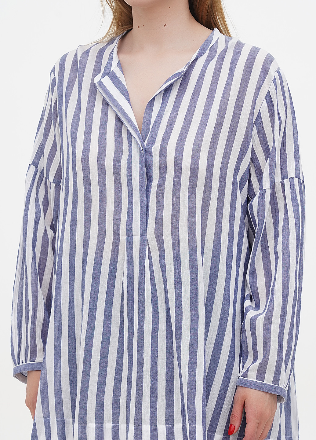 Комбинированная демисезонная блуза Seidensticker