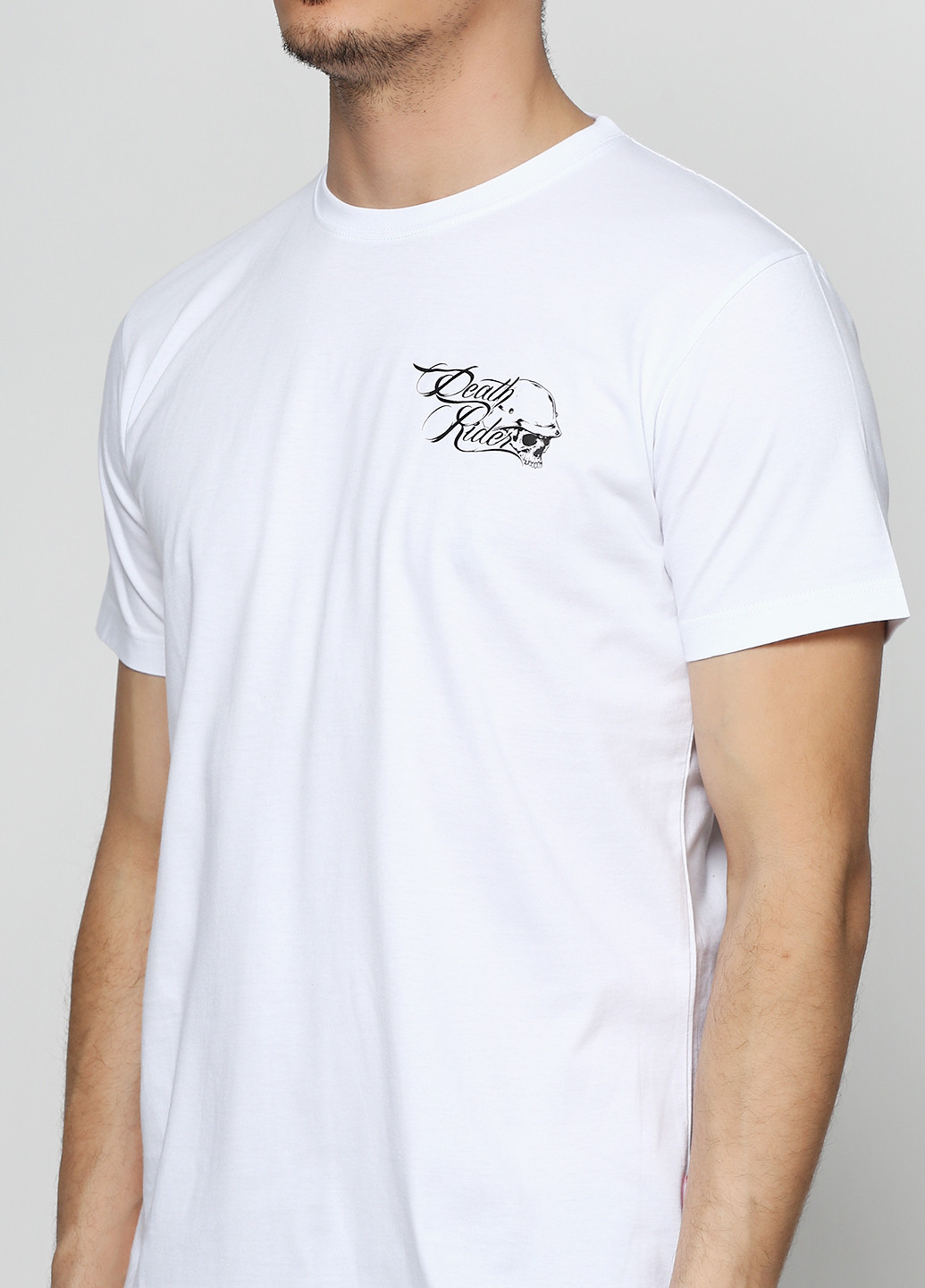 Белая футболка с коротким рукавом Dobermans Aggressive