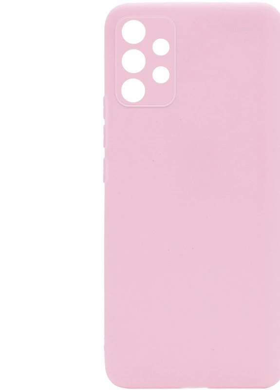 Силиконовый чехол Candy Full Camera для Samsung Galaxy A72 4G / A72 5G Розовый / Pink Sand (is_00000048026_9) Epik (238479201)