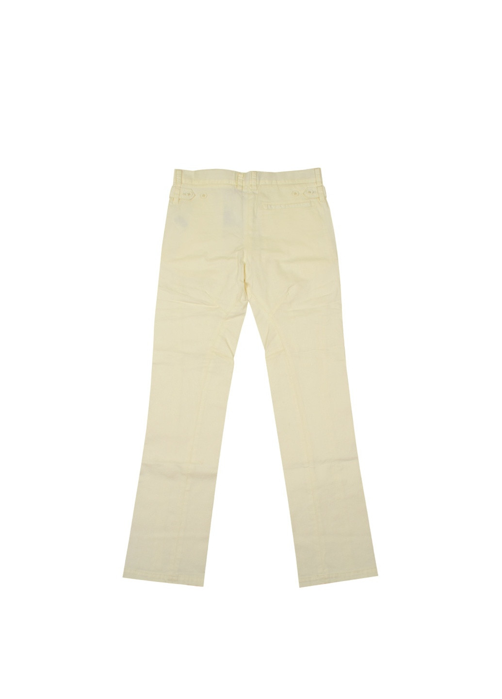 Белые кэжуал демисезонные брюки прямые Essentiel