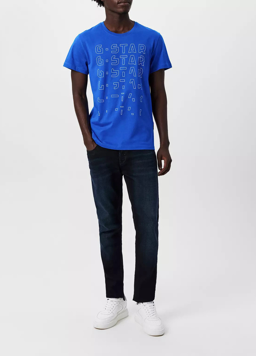 Синя футболка G-Star Raw