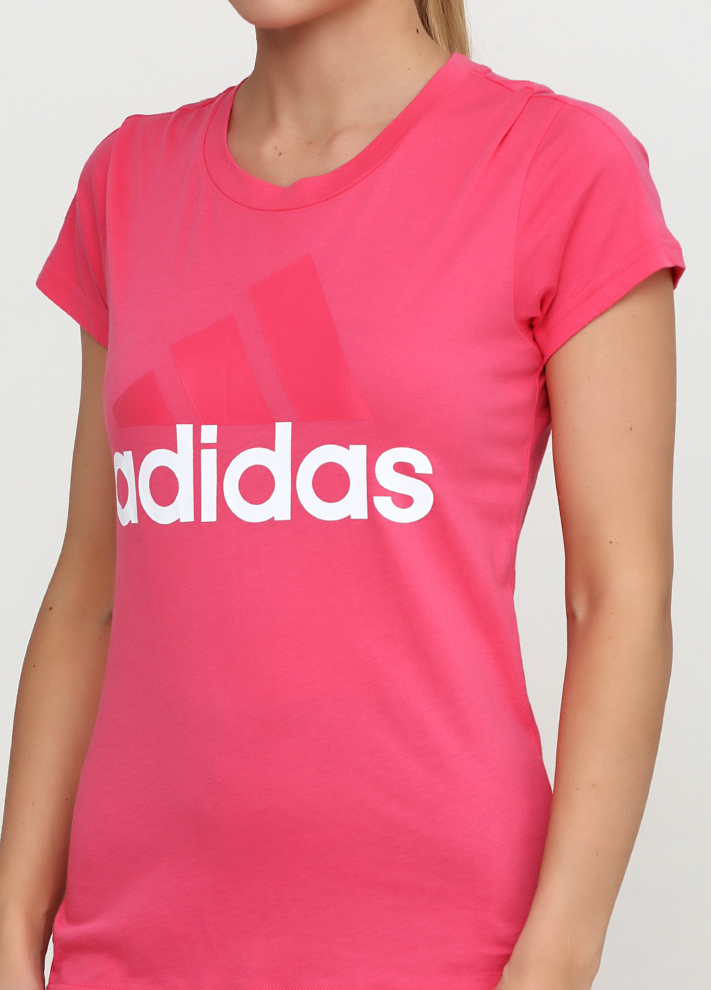 Рожева демісезон футболка adidas