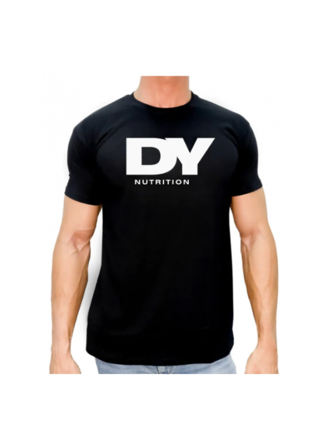 Черная футболка мужская l t-shirt malfini gold-l DY Nutrition