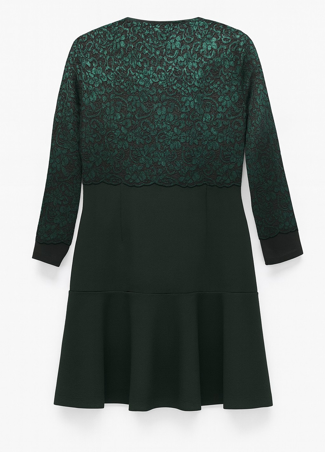 Чорна кежуал сукня кльош Sassofono з абстрактним візерунком