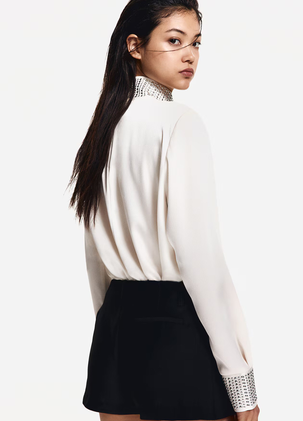 Кремова блуза H&M